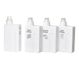 Maxbell Laundry Empty Bottles Reusable Leakproof Lotions Bottle for Home Countertop 3pcs Bottles Label