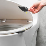 Maxbell 2 Pieces Portable Toilet Lifter Sanitary Lid Handle for Home Hotel Office Green
