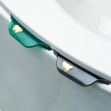 Maxbell 2 Pieces Portable Toilet Lifter Sanitary Lid Handle for Home Hotel Office Green