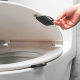 Maxbell 2 Pieces Portable Toilet Lifter Sanitary Lid Handle for Home Hotel Office Green