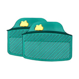 Maxbell 2 Pieces Portable Toilet Lifter Sanitary Lid Handle for Home Hotel Office Green