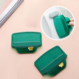 Maxbell 2 Pieces Portable Toilet Lifter Sanitary Lid Handle for Home Hotel Office Green
