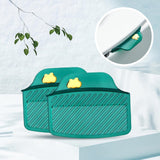 Maxbell 2 Pieces Portable Toilet Lifter Sanitary Lid Handle for Home Hotel Office Green