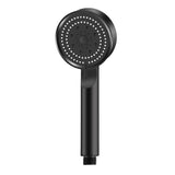 Maxbell High Pressure Handheld Shower Head 5 Spray Settings Screw in G1/2" Connector Black 1.5m Hose