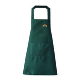 Maxbell Kitchen apron Waterproof Bib Chef apron for Restaurants Homes Gardening Green
