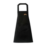 Maxbell Kitchen apron Waterproof Bib Chef apron for Restaurants Homes Gardening Black
