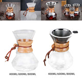 Maxbell Coffee Maker Coffee Pot High Temperature Resistant Cafe with Scale Barista 400ml
