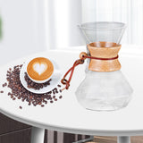 Maxbell Coffee Maker Coffee Pot High Temperature Resistant Cafe with Scale Barista 400ml