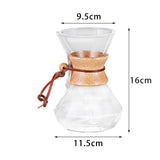 Maxbell Coffee Maker Coffee Pot High Temperature Resistant Cafe with Scale Barista 400ml