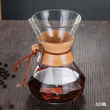 Maxbell Coffee Maker Coffee Pot High Temperature Resistant Cafe with Scale Barista 600ml