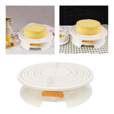Maxbell Anti Skid Round Cake Table Rotating Cake Stand Kitchen Baking Tools Durable