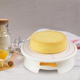 Maxbell Anti Skid Round Cake Table Rotating Cake Stand Kitchen Baking Tools Durable