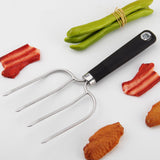Maxbell Professional Turkey Lifting Fork Poultry Fork Meat Fork for Picnic Cooking