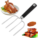 Maxbell Professional Turkey Lifting Fork Poultry Fork Meat Fork for Picnic Cooking