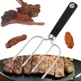 Maxbell Professional Turkey Lifting Fork Poultry Fork Meat Fork for Picnic Cooking