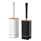 Maxbell Toilet Brush and Holder Compact Quick Dry Punch Free for Toliet Household Black