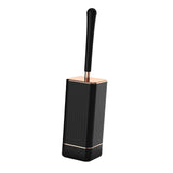 Maxbell Toilet Brush and Holder Compact Quick Dry Punch Free for Toliet Household Black