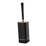 Maxbell Toilet Brush and Holder Compact Quick Dry Punch Free for Toliet Household Black