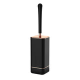 Maxbell Toilet Brush and Holder Compact Quick Dry Punch Free for Toliet Household Black