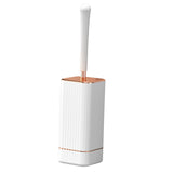 Maxbell Toilet Brush and Holder Compact Quick Dry Punch Free for Toliet Household White
