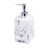 Maxbell Soap Dispenser Resin 500ml with Pump Bottle for Lotion Conditioner Bathroom White