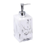 Maxbell Soap Dispenser Resin 500ml with Pump Bottle for Lotion Conditioner Bathroom White