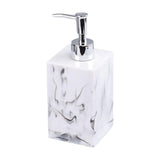 Maxbell Soap Dispenser Resin 500ml with Pump Bottle for Lotion Conditioner Bathroom White