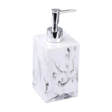 Maxbell Soap Dispenser Resin 500ml with Pump Bottle for Lotion Conditioner Bathroom White