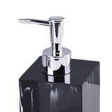 Maxbell Soap Dispenser Resin 500ml with Pump Bottle for Lotion Conditioner Bathroom Black