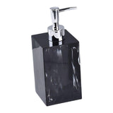 Maxbell Soap Dispenser Resin 500ml with Pump Bottle for Lotion Conditioner Bathroom Black