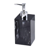 Maxbell Soap Dispenser Resin 500ml with Pump Bottle for Lotion Conditioner Bathroom Black