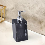 Maxbell Soap Dispenser Resin 500ml with Pump Bottle for Lotion Conditioner Bathroom Black