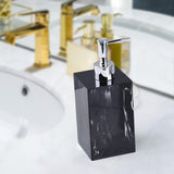 Maxbell Soap Dispenser Resin 500ml with Pump Bottle for Lotion Conditioner Bathroom Black