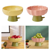 Maxbell Creative Fruit Storage Rack Sundries Key Organizer Basket Home Party Table Pink