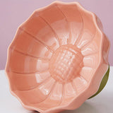 Maxbell Creative Fruit Storage Rack Sundries Key Organizer Basket Home Party Table Pink