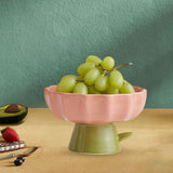 Maxbell Creative Fruit Storage Rack Sundries Key Organizer Basket Home Party Table Pink