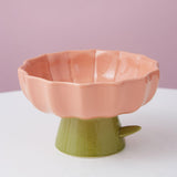 Maxbell Creative Fruit Storage Rack Sundries Key Organizer Basket Home Party Table Pink