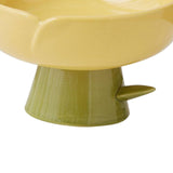 Maxbell Creative Fruit Storage Rack Sundries Key Organizer Basket Home Party Table Yellow