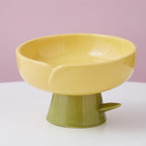 Maxbell Creative Fruit Storage Rack Sundries Key Organizer Basket Home Party Table Yellow
