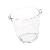 Maxbell Ice Bucket Wine Beer Bucket Plastic Tub Clear for Beer Bottles Families