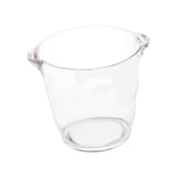 Maxbell Ice Bucket Wine Beer Bucket Plastic Tub Clear for Beer Bottles Families