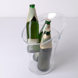 Maxbell Portabl Ice Bucket 3.2L Beverage cooler with Handle for Hotel KTV Black