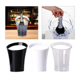 Maxbell Portabl Ice Bucket 3.2L Beverage cooler with Handle for Hotel KTV Black