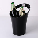 Maxbell Portabl Ice Bucket 3.2L Beverage cooler with Handle for Hotel KTV Black