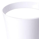 Maxbell Portabl Ice Bucket 3.2L Beverage cooler with Handle for Hotel KTV White