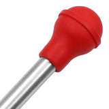 Maxbell Stainless Steel Turkey Seasoning Tool Manual Pump for Red