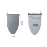 Maxbell Handheld Ironing Pad Heat Resistant Glove Ironing Board Heat Pad Cover Triangle Head