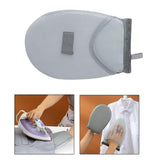 Maxbell Handheld Ironing Pad Heat Resistant Glove Ironing Board Heat Pad Cover Round Head