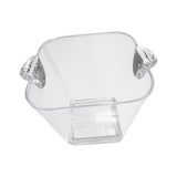 Maxbell High Capacity Transparent Portable for Bars night Supplies