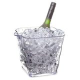 Maxbell High Capacity Transparent Portable for Bars night Supplies